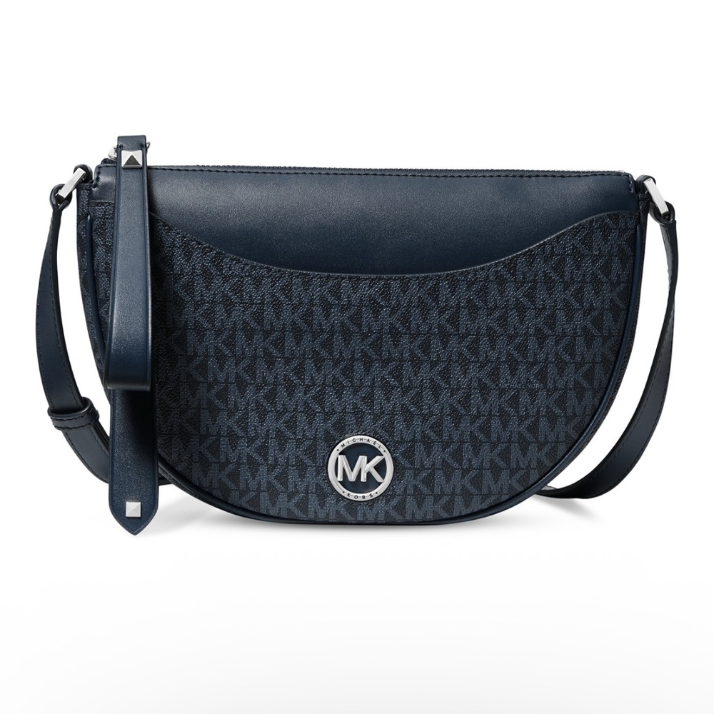 Michael Kors
Signature Dover Small Half Moon Messenger